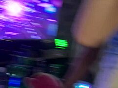 an unfaithful wife fucks at a party with strangers in front of a cuckold who is just looking at it - 2 62