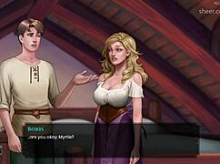 sleeping naked pixie with angry shepherd