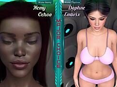 stranded in space, which mature girl with huge tits should i pick for my hentai adventure?