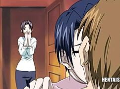 Hey, PLEASE Stepson, DON'T LEAVE ME alone in this hentai scene!