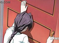 Hey, PLEASE Stepson, DON'T LEAVE ME alone in this hentai scene!