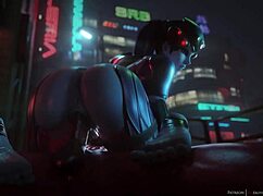 hot widowmaker 3d sfm compilation