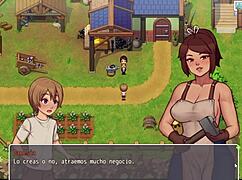 Hentai Game Spying on Bathroom Big Ass Scene