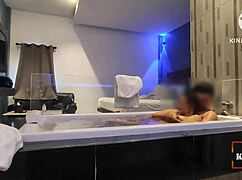 Fuck Thai Milf, Cum In Pussy At Bath And Bed!