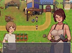 Hentai Game Spying on Bathroom Big Ass Scene