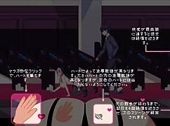 Erotic hentai game play with sexy Rika Kamiya in wild scenes