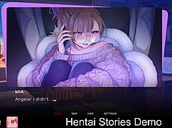 hentai stories demo featuring erotic anime game adventures