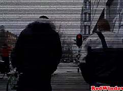 dicksucking in amsterdam and getting jizzed on those big tits