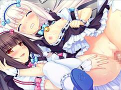 Raw pounding in Nekopara hentai action now!