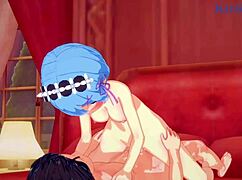 Rem, Ram, and Subaru Natsuki in intense 3D hentai sex from Re Zero