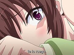 所以这个成熟熟女在卡通第3部分得到狂野内射。Hentai行动展开，有怪物鸡巴