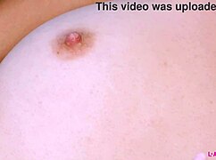 Glamorous Brunette Naked Close-Up Interview