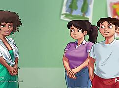 summertimesaga crew signed up for the anime competition to score big marks in e1 9