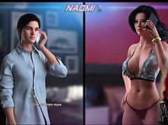 Touching clit during porn game play