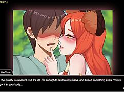 Hentai game finale in Village Rhapsody Parte 9, banging the redhead and the vixen with a monster cock.