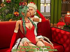 Tav Rides Astarion Cowgirl For Pleasure On Christmas Eve In Sims 4