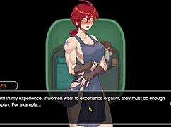 Hentai game finale in Village Rhapsody Parte 9, banging the redhead and the vixen with a monster cock.