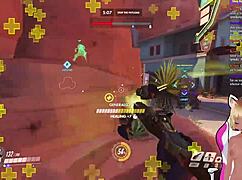 Wow, Vtuber Lewdneko plays Overwatch and gets spanked hard in part 2!