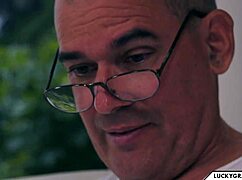 she helps grandpa with daily tasks and care