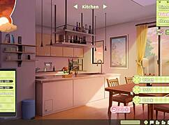 Summer Clover Rides Giant Cock