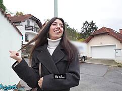 Public Agent Picks Up Petite Russian Katty West for POV Blowjob and Hardcore Fuck.