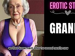 yo, shy granny turned into a total vixen!