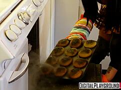 Betty and Veronica engage in hardcore assfucking and blowjobs in this parody.