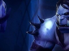 欲望竞技场Studiofow怪物3D群交