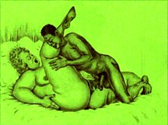 Vintage Drawings with Subtle Erotic Touches