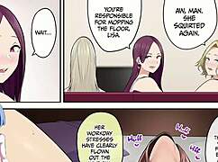 imaizumi's house becomes a gathering spot for anime gals in this dating game