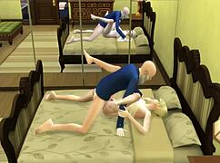 Dragon Ball Hentai: Maestro Roshi's Sex Harem with Anal and Oral