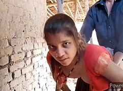 Hard anal pounding in doggy style for hot Desi bhabhi