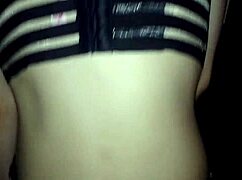 We fuck so delicious that creampie leaks from my girlfriends vagina