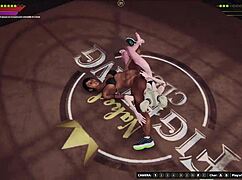 dela vs bree in naked fighter 3d catfight showdown