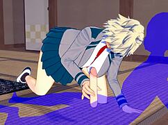 My Hero Academia’s Mitsuki Bakugou in hard sex action. This Japanese anime porn rocks with cosplay!