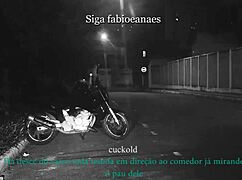 married milf shows off in skirt cuckold watches voyeur films outdoor