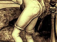 Vintage Erotic Drawings Showcase Retro Sensual Art in Detail