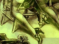 Vintage Erotic Drawings Showcase Retro Sensual Art in Detail