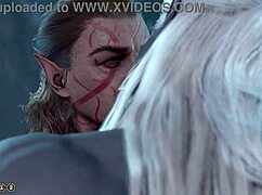 Baldurs Gate 3 Naked Playthrough Halsin Romance Gay Sex Scene No Mods