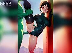 hentai evangelion girls in wild ai-selected banging action