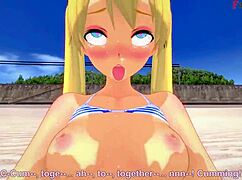 Marie Rose Fucks In Bikini On Beach!