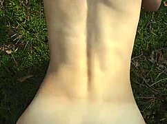 Perfect Body Teen Bent Over For Outdoor Anal Cumshot.