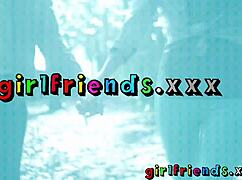 Girlfriends Fit Girls Warm Up For Intense Lesbian Action