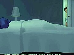 in summertimesaga, the babe sucks milk from big ass