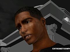 yo, this 3d babe takes double pounding in graveyard