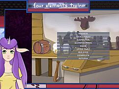 Avatar: The Last Airbender - Azula Showers In Four Elements Trainer Part 21