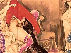 vintage erotic drawings collection