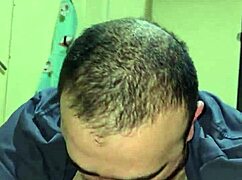 i suck hairy daddy’s cock for a messy facial finish