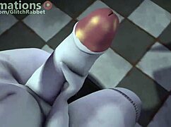 FNAF 2 x SB: Vanny Plays with Toy Chica in 3D