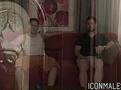 Roman Todd Handles Griffin Barrows' Massive Tool In Bent-Over Doggystyle